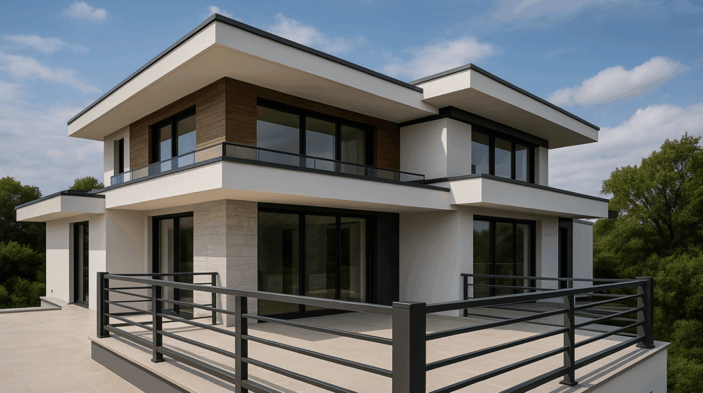 Garde corps sur mesure villa