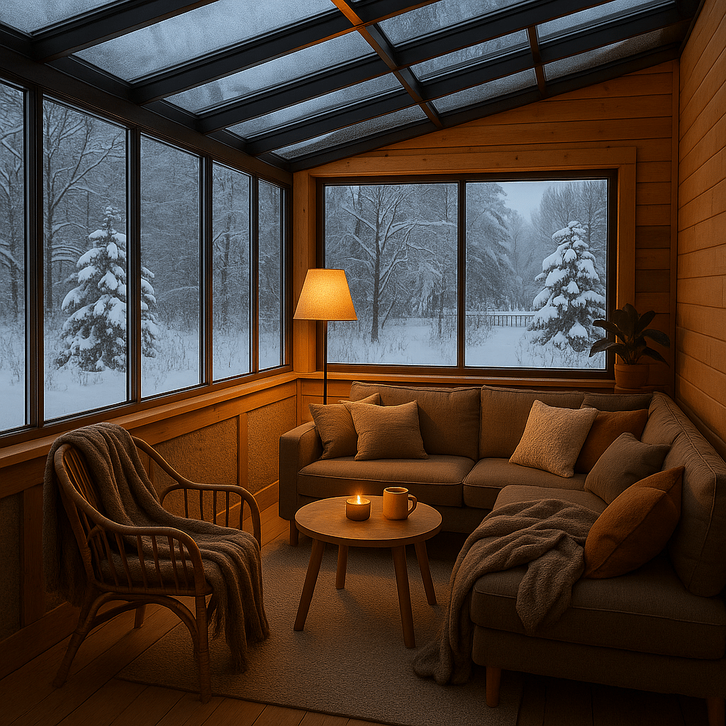 veranda hiver isolation