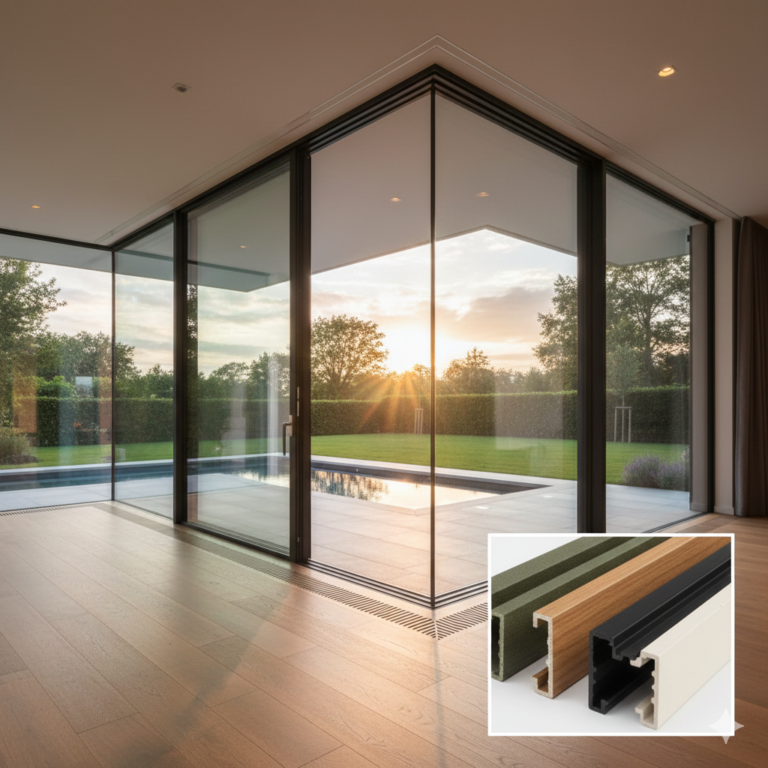 Matériaux baie vitrée alu pvc