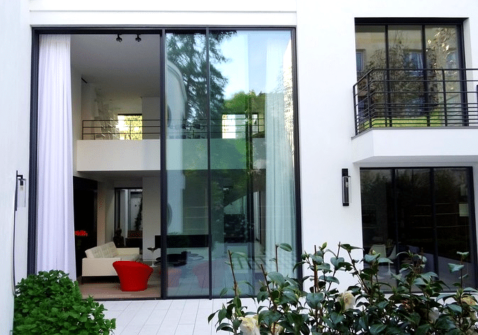 Baie vitrée cathédrale