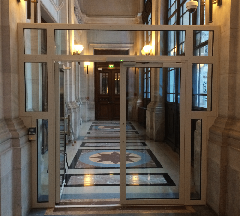 Porte blindée mairie de Paris