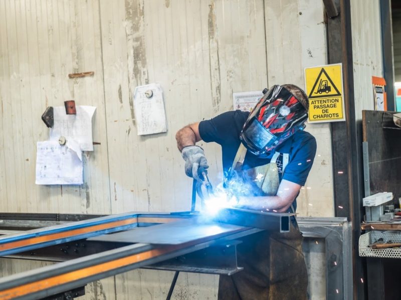 Soudure profilés aluminium