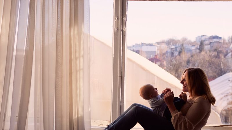 Baie vitrées bien isolée