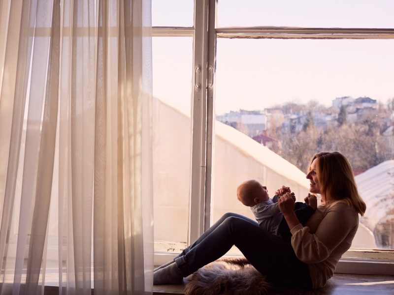 Baie vitrées bien isolée